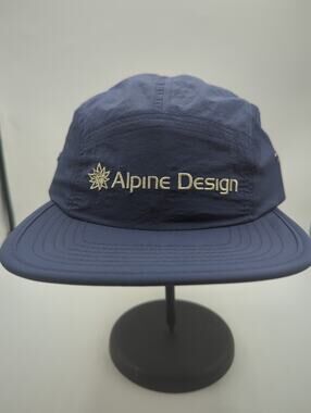 Alpine Design Men's Nylon AD Five Panel Hat Lunar Blue Adjustable New